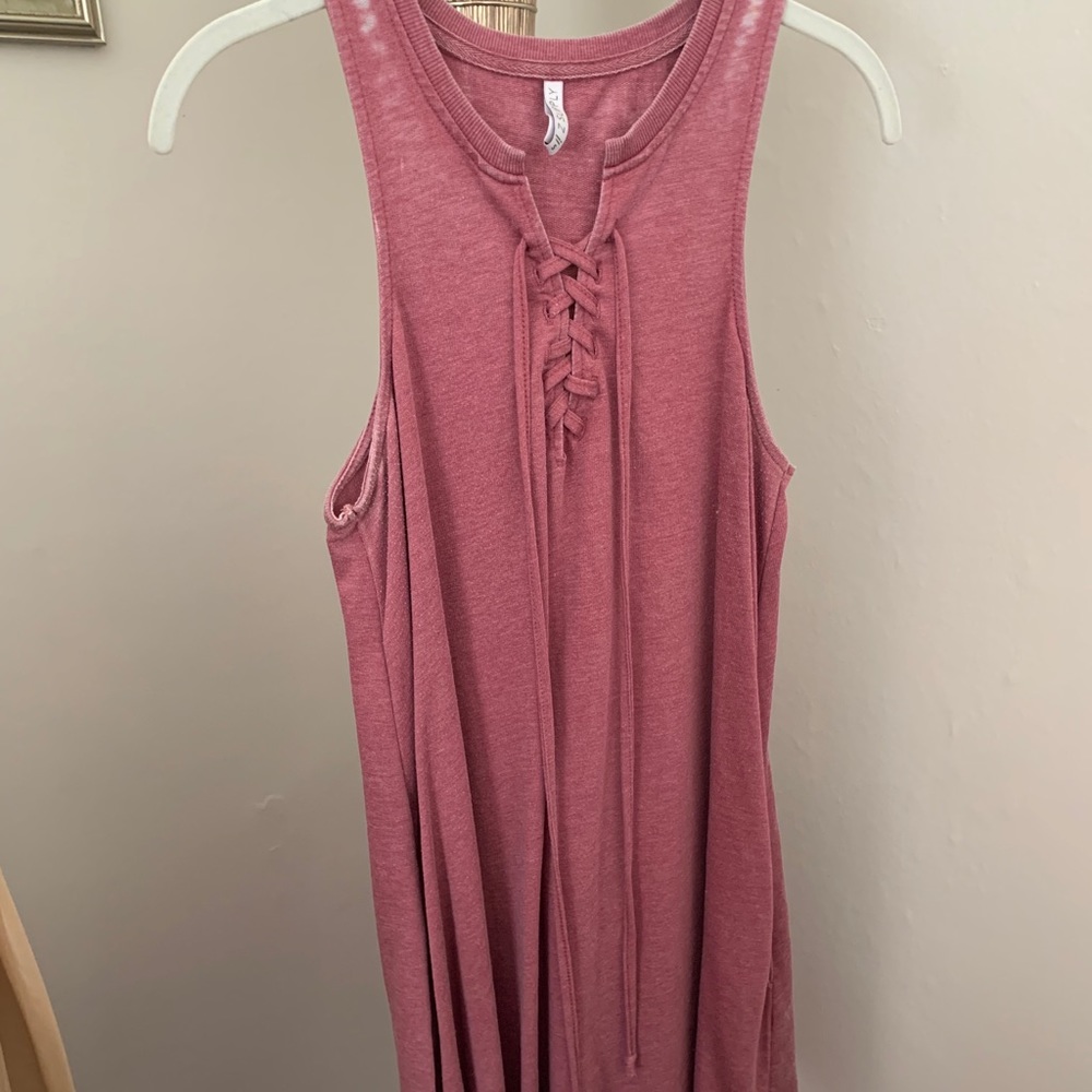 Z Supply Lace up Dress